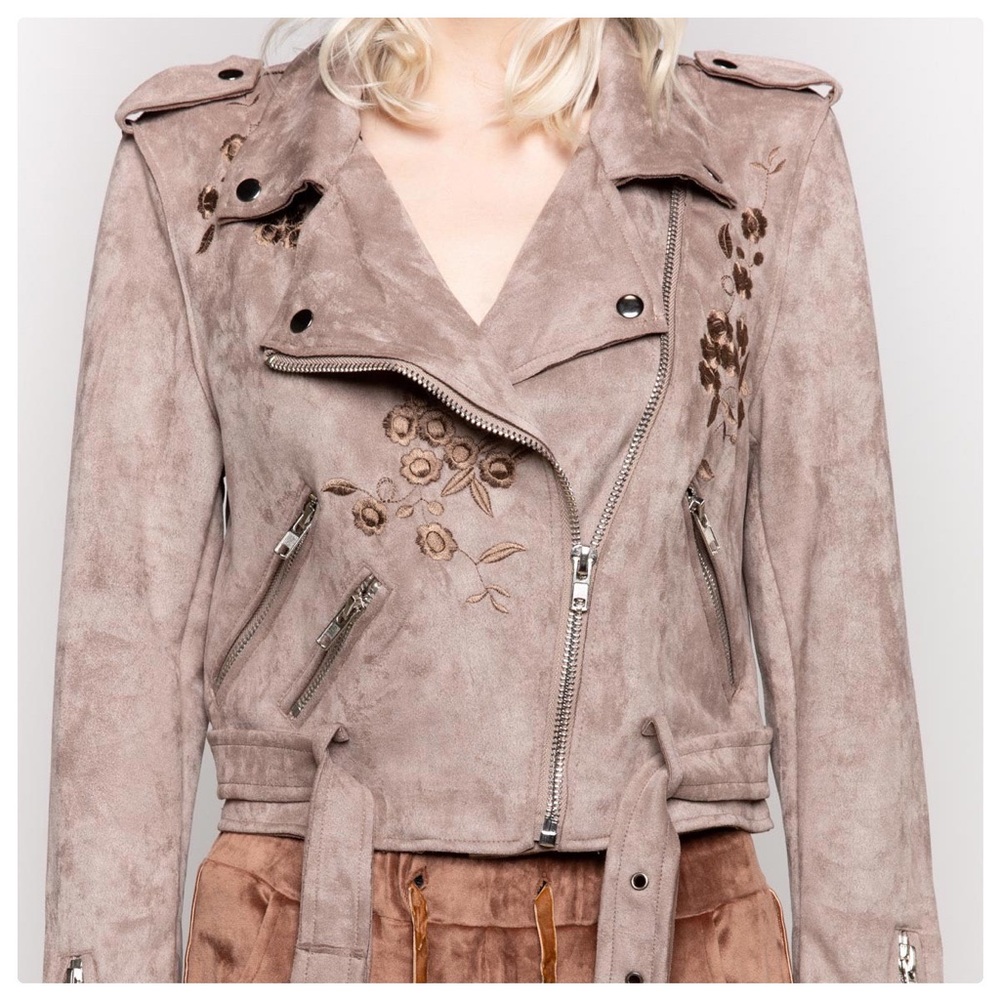 POL Easy Rider Moto Suede Jacket - Picture 6 of 11